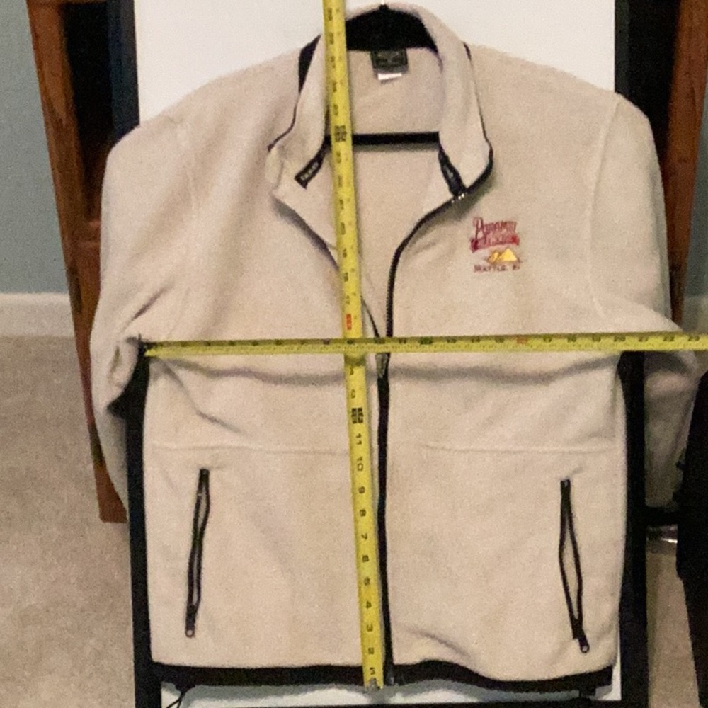 Men's Beige Fleece Jacket